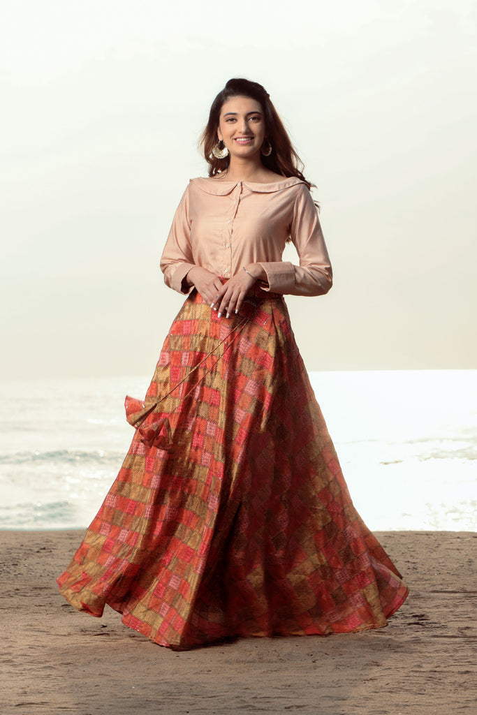 Ridhi Shirt and Skirt Set