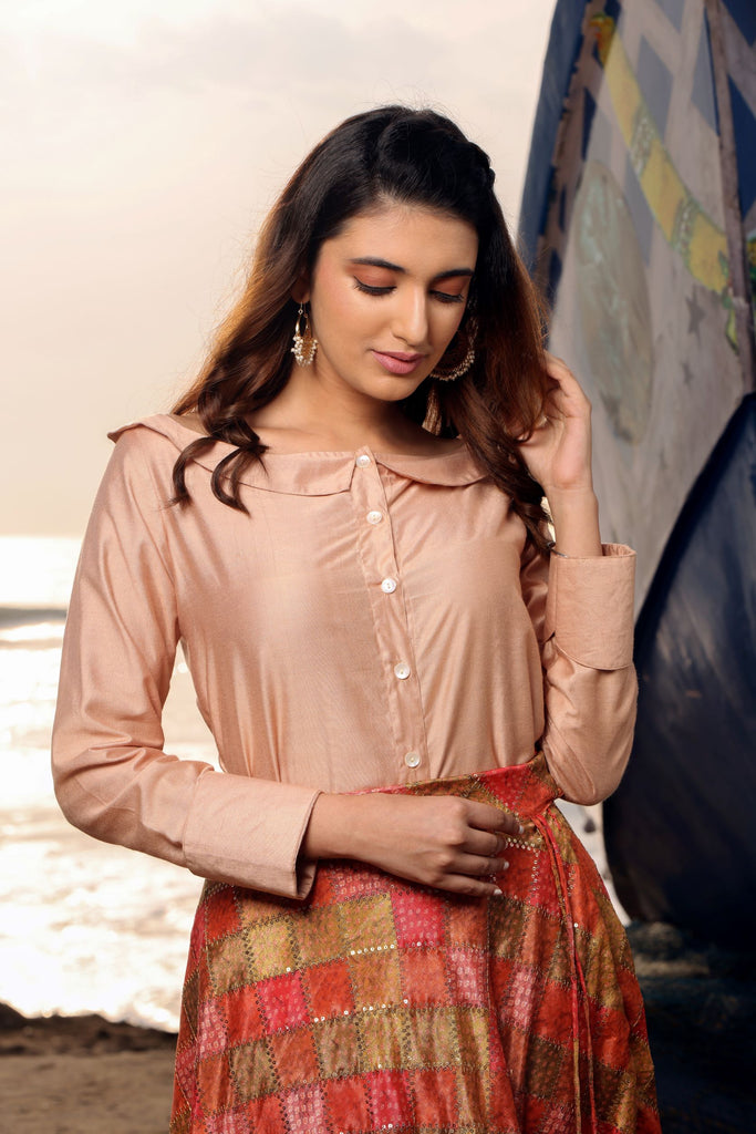 Ridhi Shirt and Skirt Set